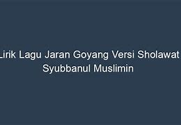 Lirik Gara Gara Sering Sholawat Syubbanul Muslimin